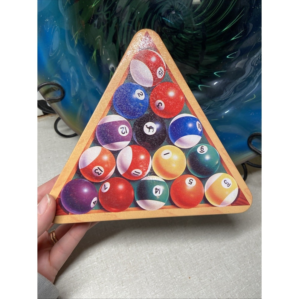 Camel Triangle Billiards Tin Collection Vintage